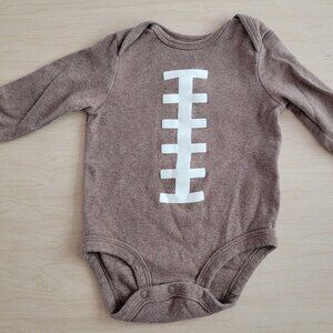 Carter's Football Baby Onsie 3 Month
